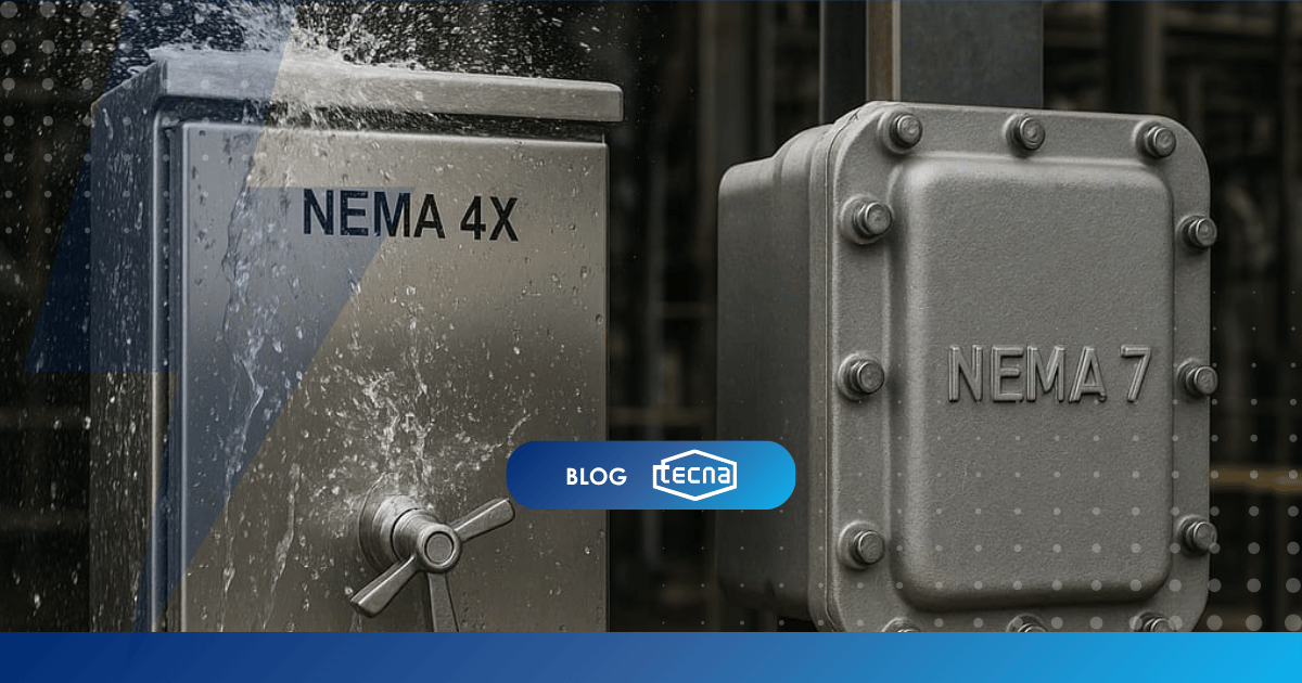 NEMA 4X y 7 protección | TECNA